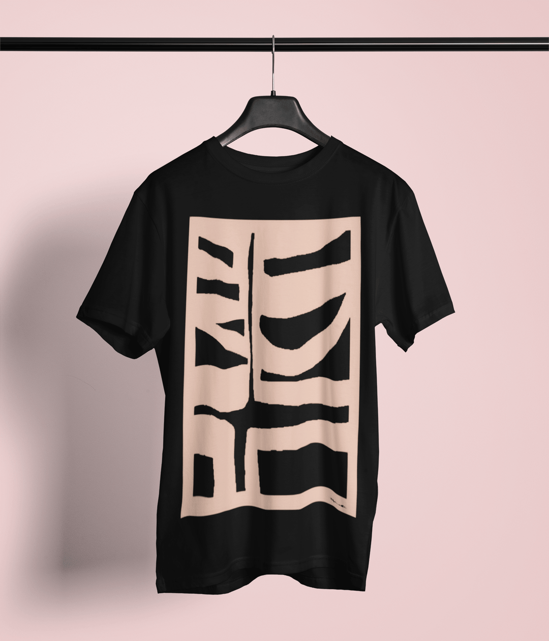 Abstract T-Shirt - Abstract T-Shirt BI - 500 in Black or White at Miami Abstract Inc.