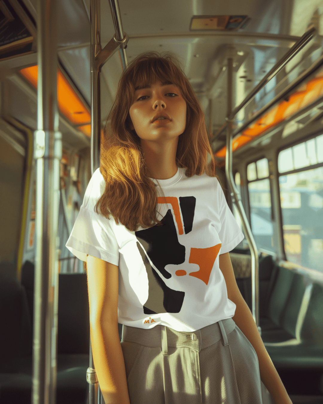 Abstract T-Shirt - Abstract T-Shirt XT5 in Black or White at Miami Abstract Inc.