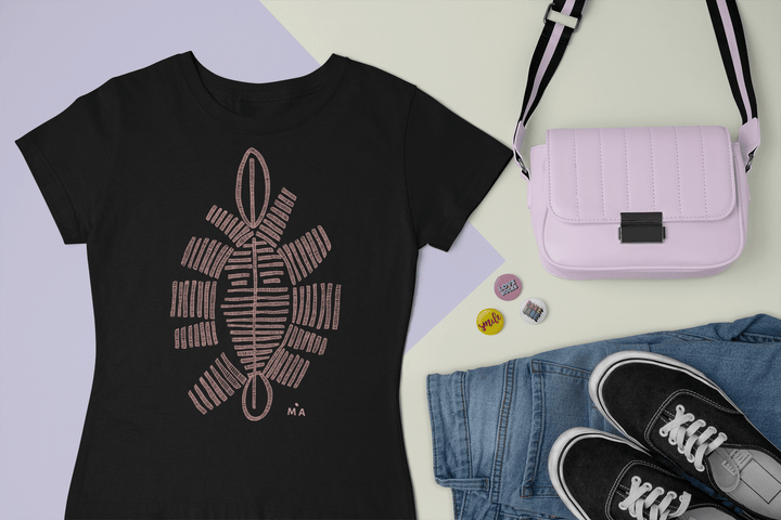 Abstract T-Shirt - Bloom - Abstract T-Shirt at Miami Abstract Inc.