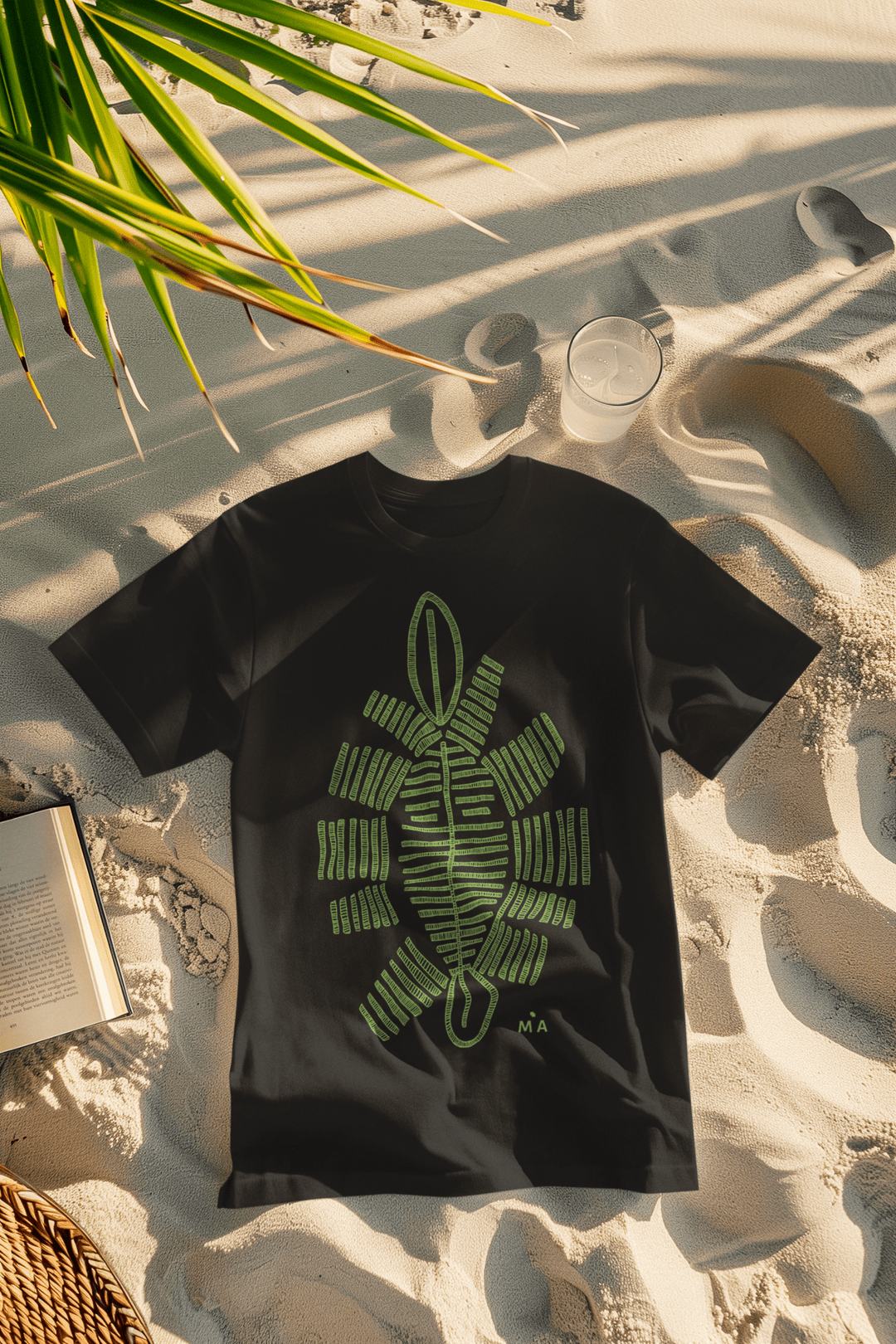Abstract T-Shirt - Bloom - Abstract T-Shirt at Miami Abstract Inc.
