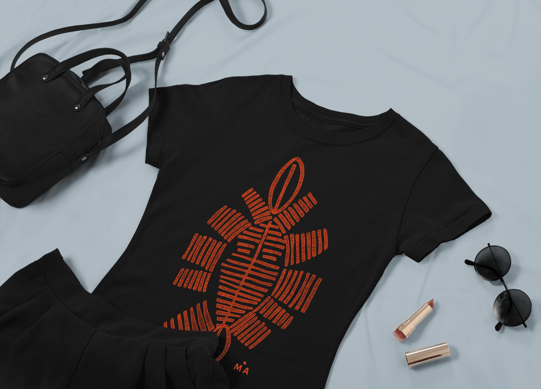 Abstract T-Shirt - Bloom - Abstract T-Shirt at Miami Abstract Inc.
