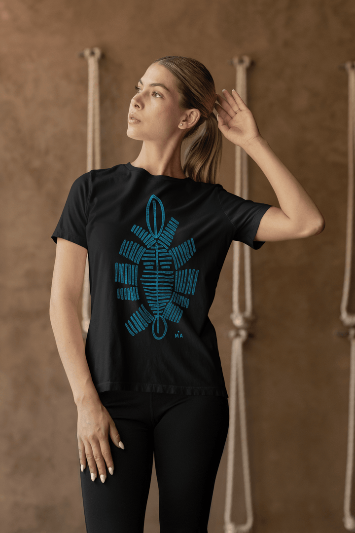 Abstract T-Shirt - Bloom - Abstract T-Shirt at Miami Abstract Inc.