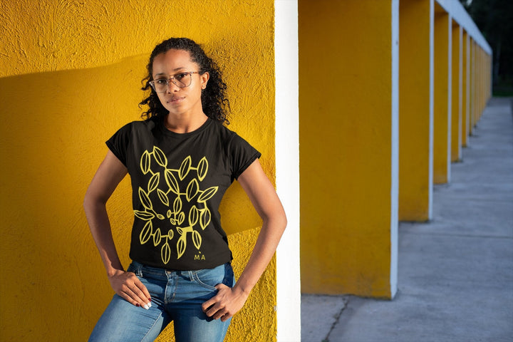 Abstract T-Shirt - CeCe - Abstract T-Shirt at Miami Abstract Inc.