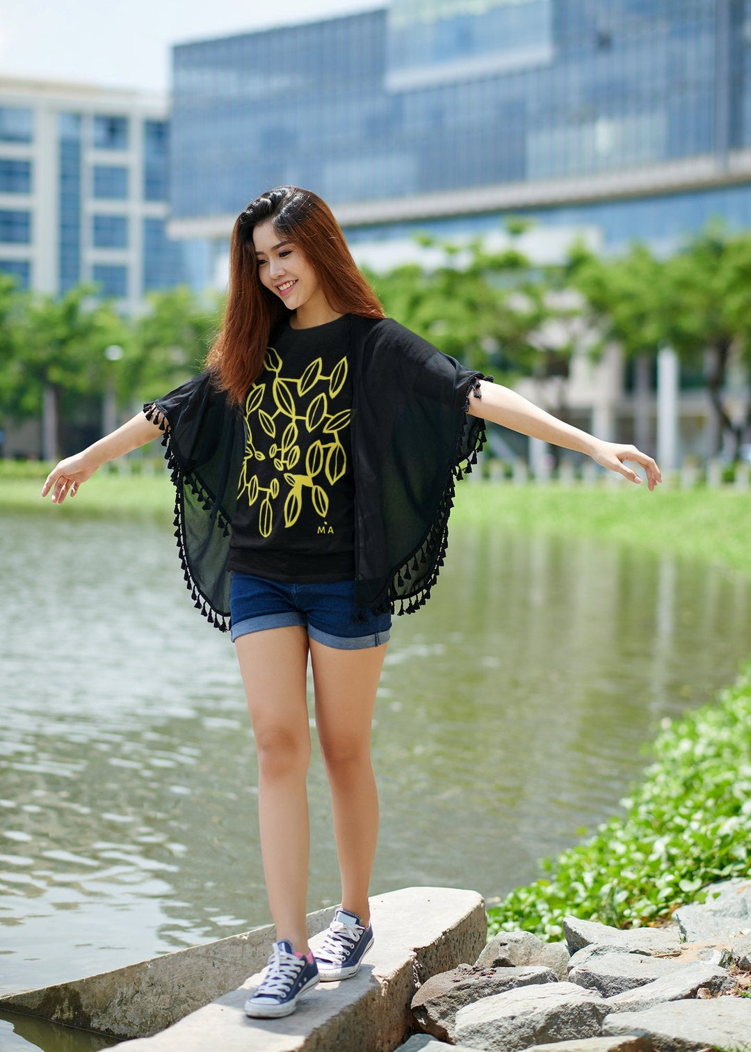 Abstract T-Shirt - CeCe - Abstract T-Shirt at Miami Abstract Inc.