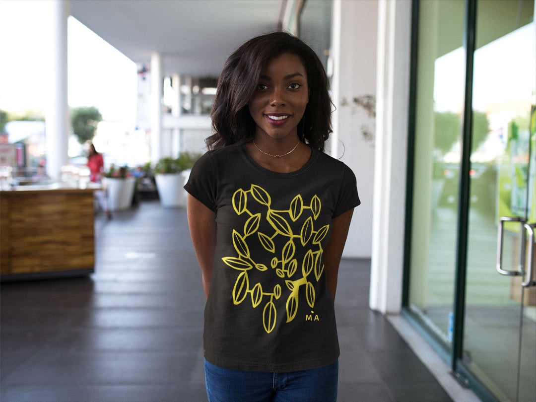 Abstract T-Shirt - CeCe - Abstract T-Shirt at Miami Abstract Inc.