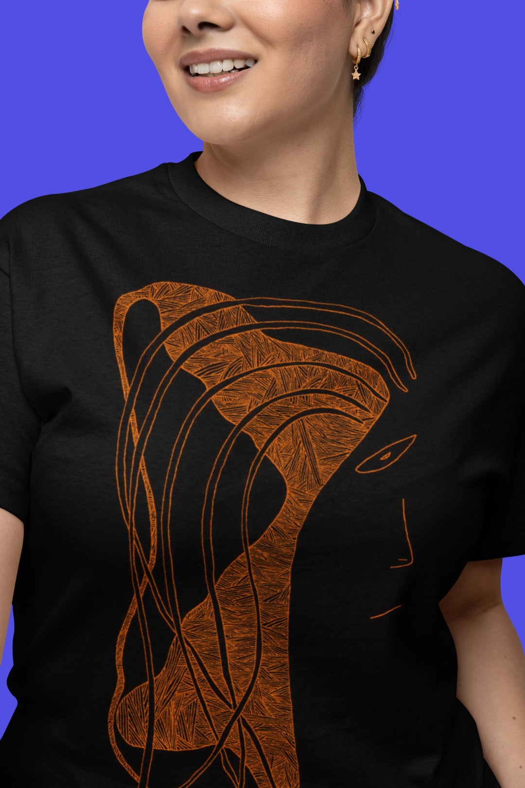 Abstract T-Shirt - Clair - Abstract T-Shirt Exclusively From Cyril Caesar at Miami Abstract Inc.