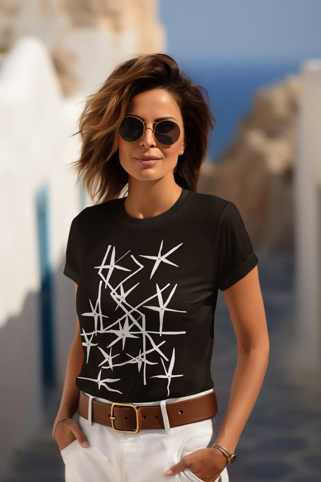 Abstract T-Shirt - Starline - Abstract T-Shirt at Miami Abstract Inc.