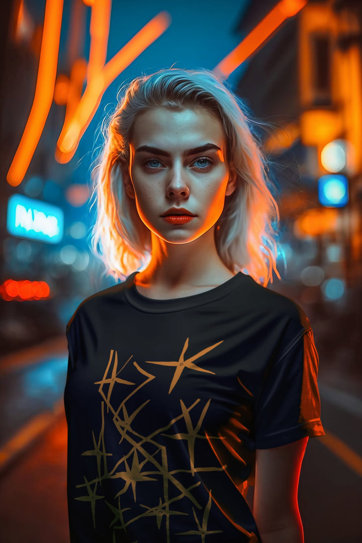 Abstract T-Shirt - Starline - Abstract T-Shirt at Miami Abstract Inc.