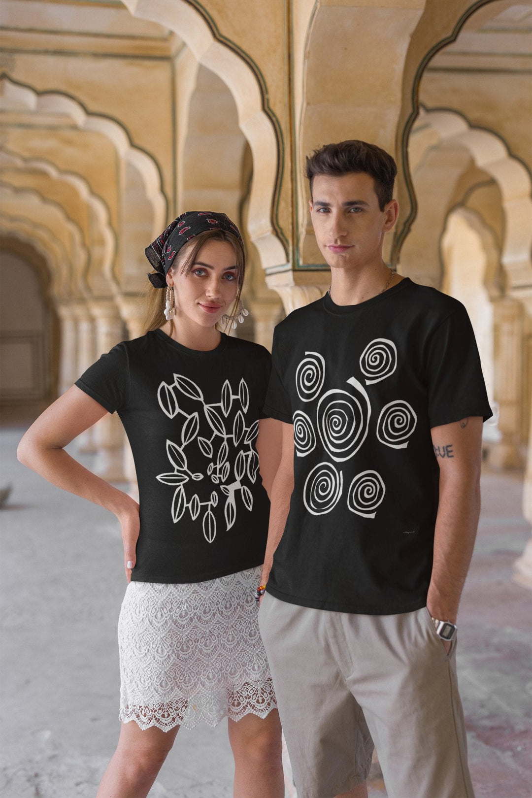 Abstract T-Shirt - Swirls - Abstract T-Shirt Exclusively From Miami Abstract at Miami Abstract Inc.