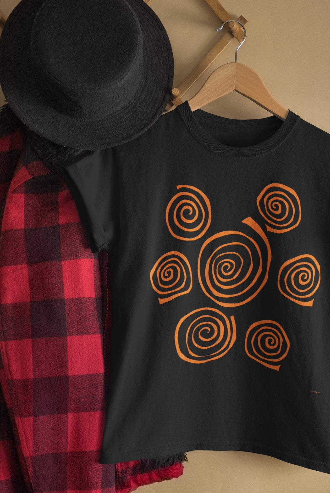 Abstract T-Shirt - Swirls - Abstract T-Shirt Exclusively From Miami Abstract at Miami Abstract Inc.