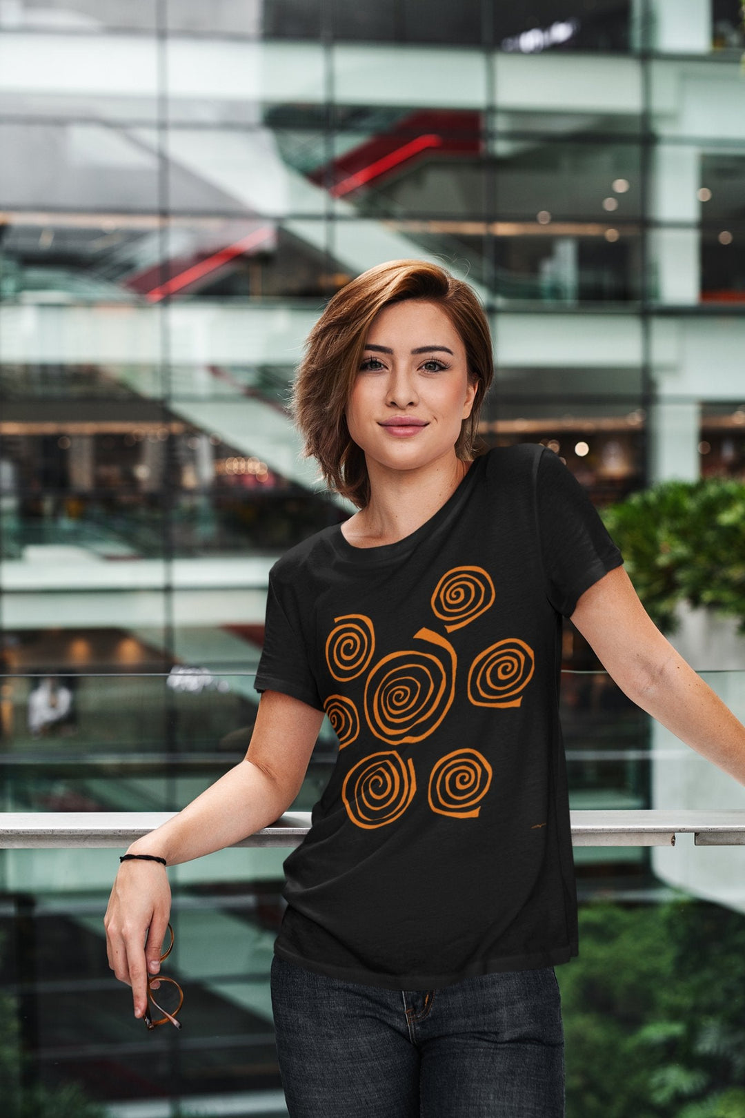 Abstract T-Shirt - Swirls - Abstract T-Shirt Exclusively From Miami Abstract at Miami Abstract Inc.