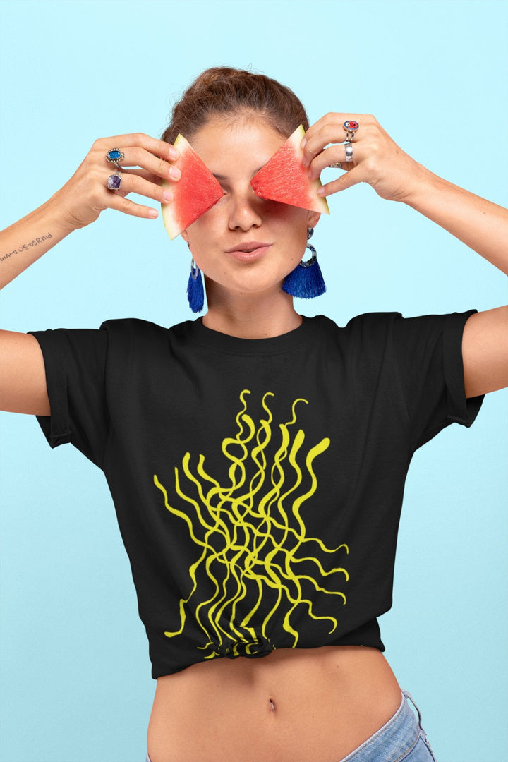 Abstract T-Shirt - Unique Abstract T-Shirt Design Flo exclusively from Miami Abstract at Miami Abstract Inc.