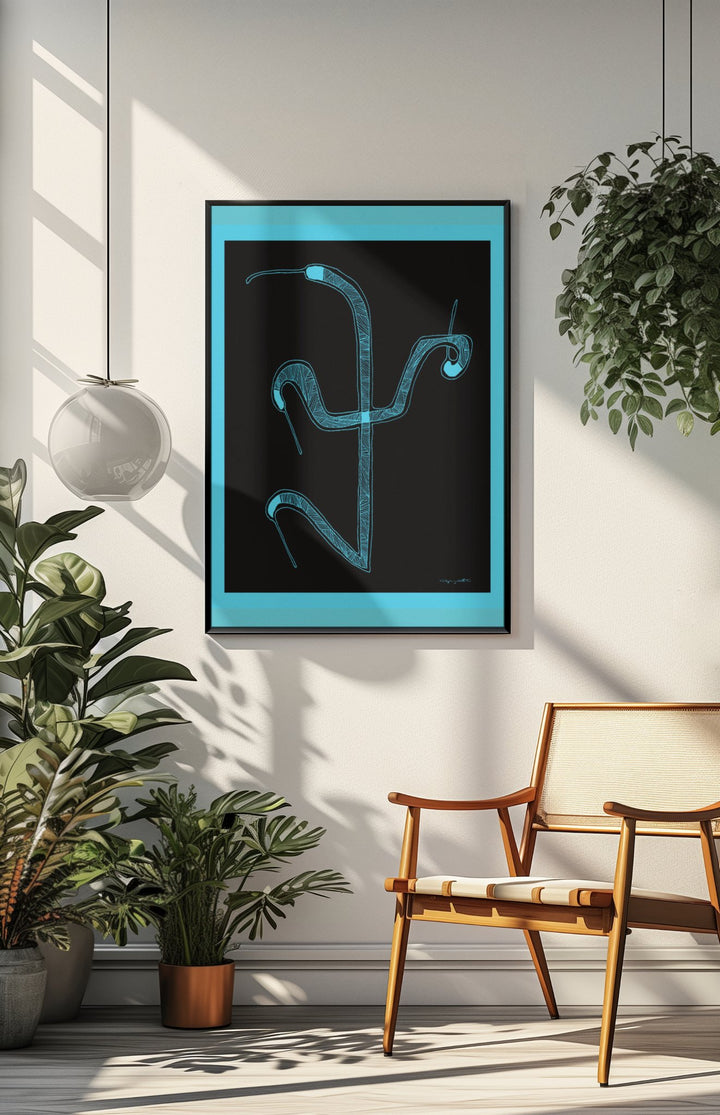 Abstract Wall Art - Abstract Wall Art Believe exclusively from Miami Abstract at Miami Abstract Inc.