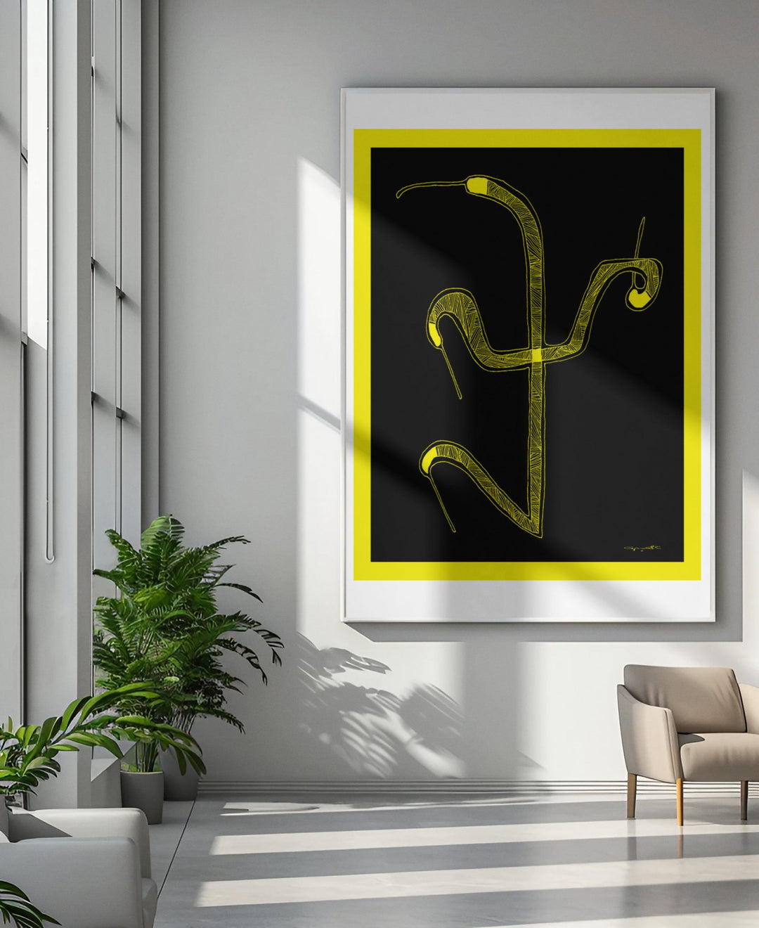 Abstract Wall Art - Abstract Wall Art Believe exclusively from Miami Abstract at Miami Abstract Inc.