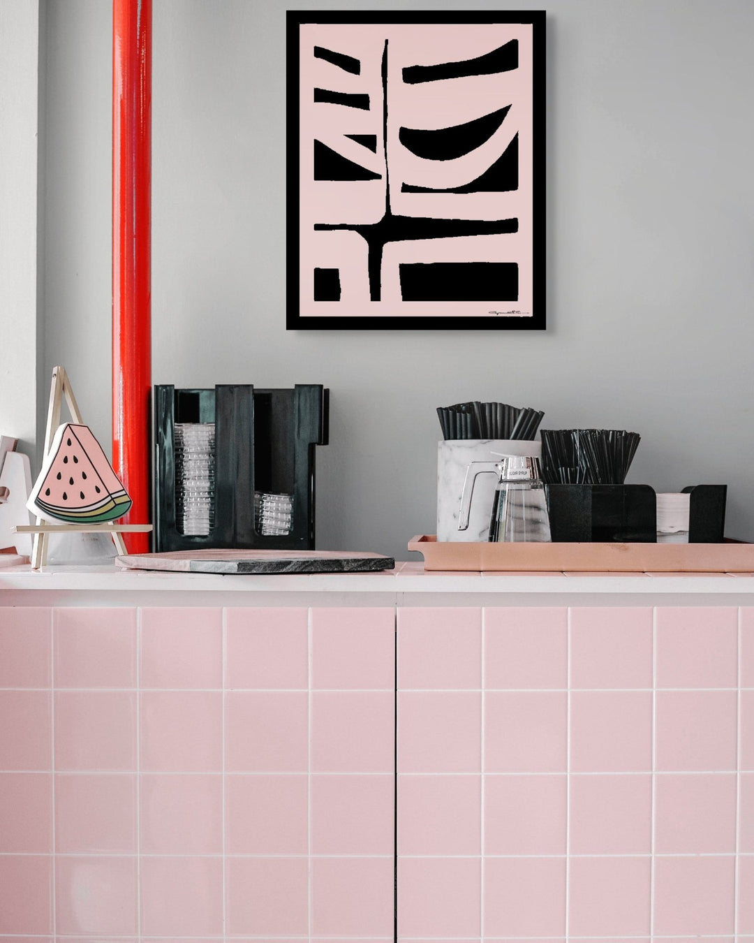 Abstract Wall Art - Abstract Wall Art - BI - 500 at Miami Abstract Inc.