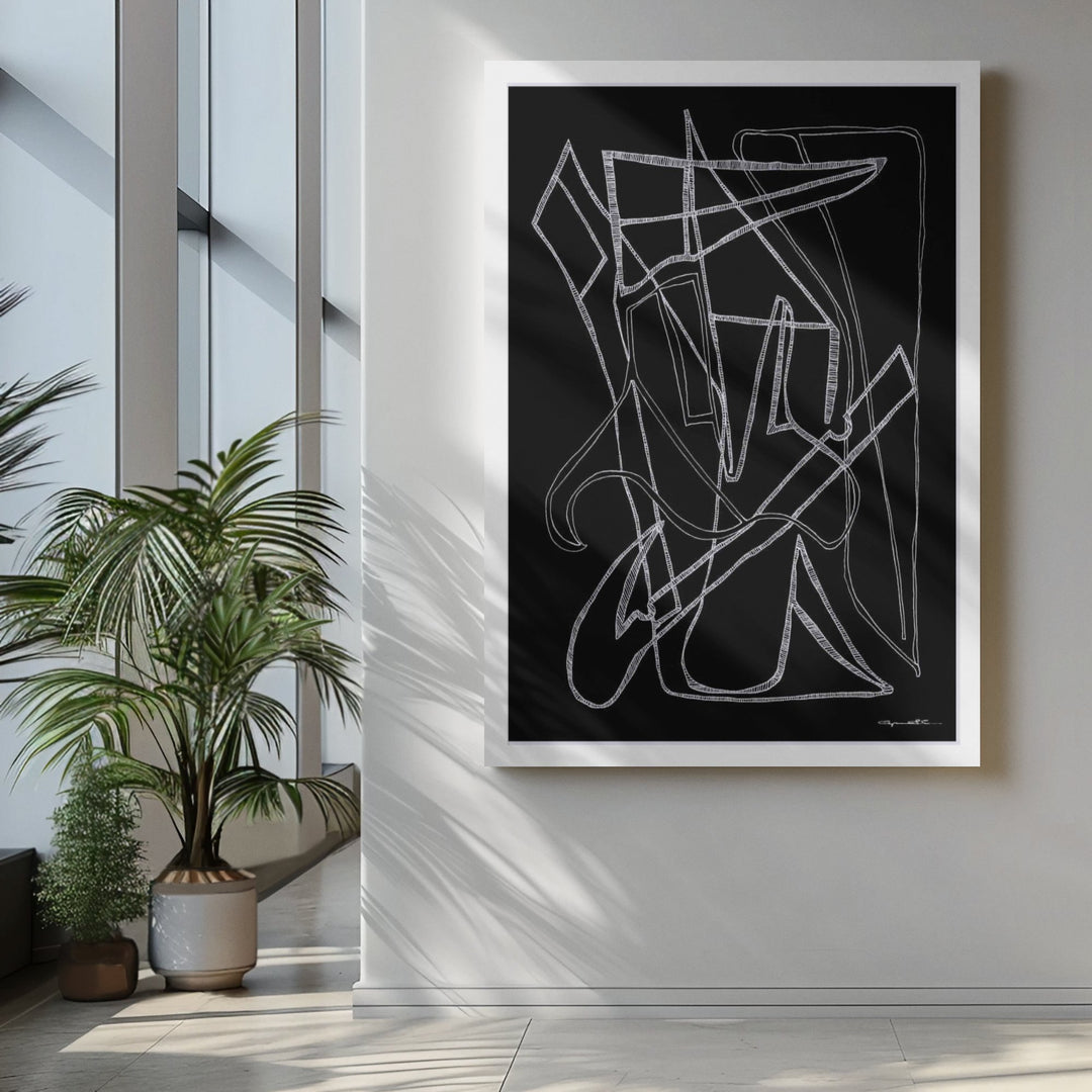 Abstract Wall Art - Abstract Wall Art Crisper exclusively from Miami Abstract at Miami Abstract Inc.