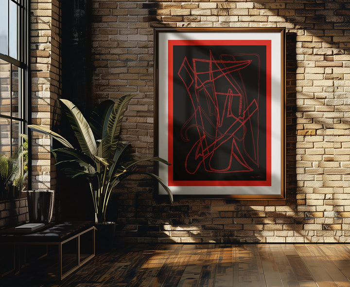 Abstract Wall Art - Abstract Wall Art Crisper exclusively from Miami Abstract at Miami Abstract Inc.