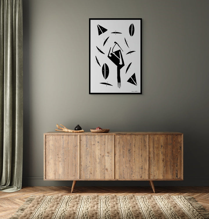 Abstract Wall Art - Abstract Wall Art Printed on Canvas Bala at Miami Abstract Inc.