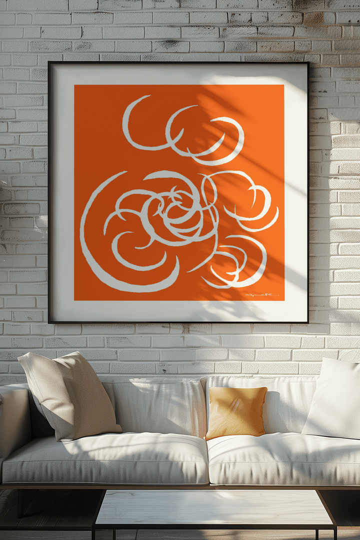 Abstract Wall Art - Abstract Wall Art Printed on Canvas Balance at Miami Abstract Inc.