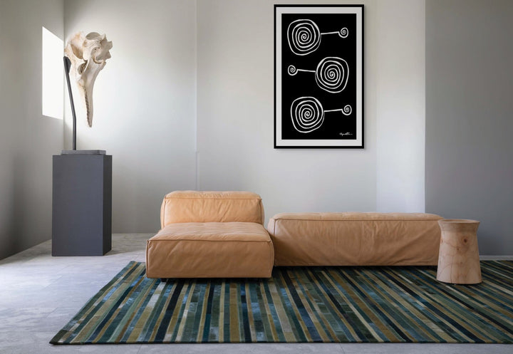 Abstract Wall Art - Abstract Wall Art Printed on Canvas Lollypops at Miami Abstract Inc.