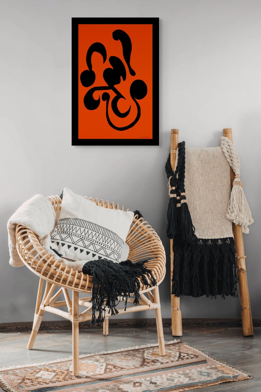 Abstract Wall Art - Abstract Wall Art Printed on Canvas Sully at Miami Abstract Inc.