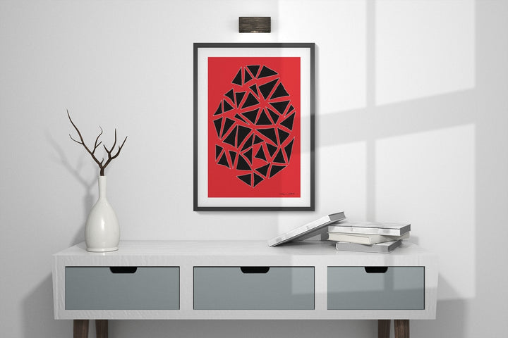 Abstract Wall Art - Choose a simple yet sophisticated way to decorate your home or office? Our minimalistic canvas abstract wall art is the perfect choice! Nest by Cyril Caesar. at Miami Abstract Inc.