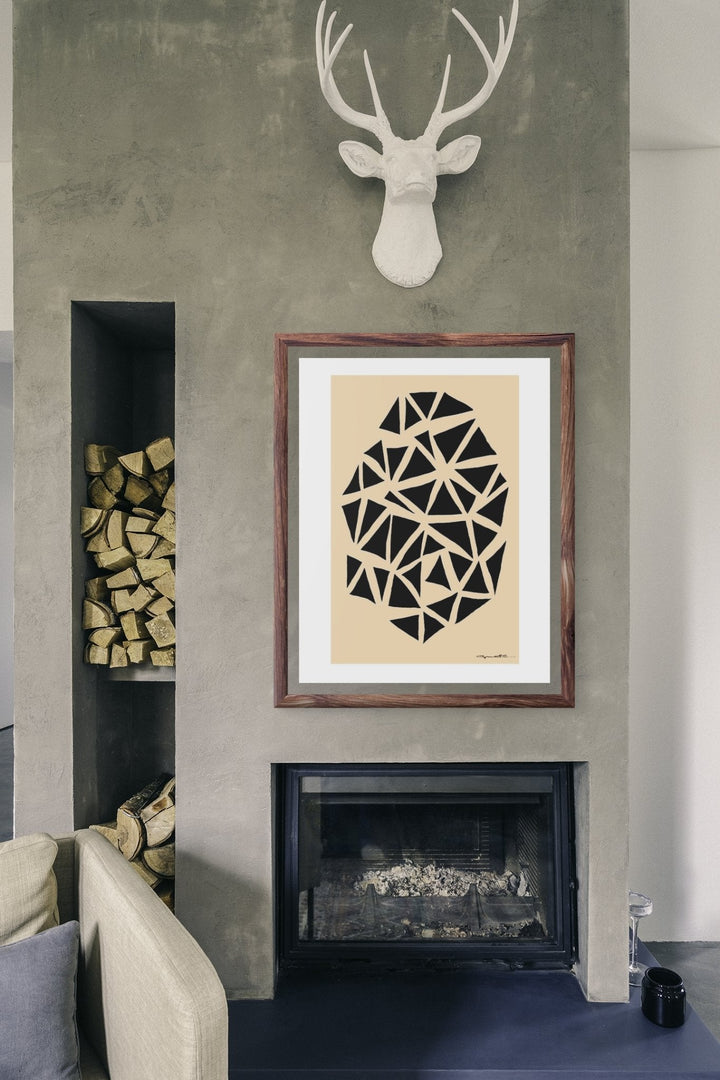 Abstract Wall Art - Choose a simple yet sophisticated way to decorate your home or office? Our minimalistic canvas abstract wall art is the perfect choice! Nest by Cyril Caesar. at Miami Abstract Inc.