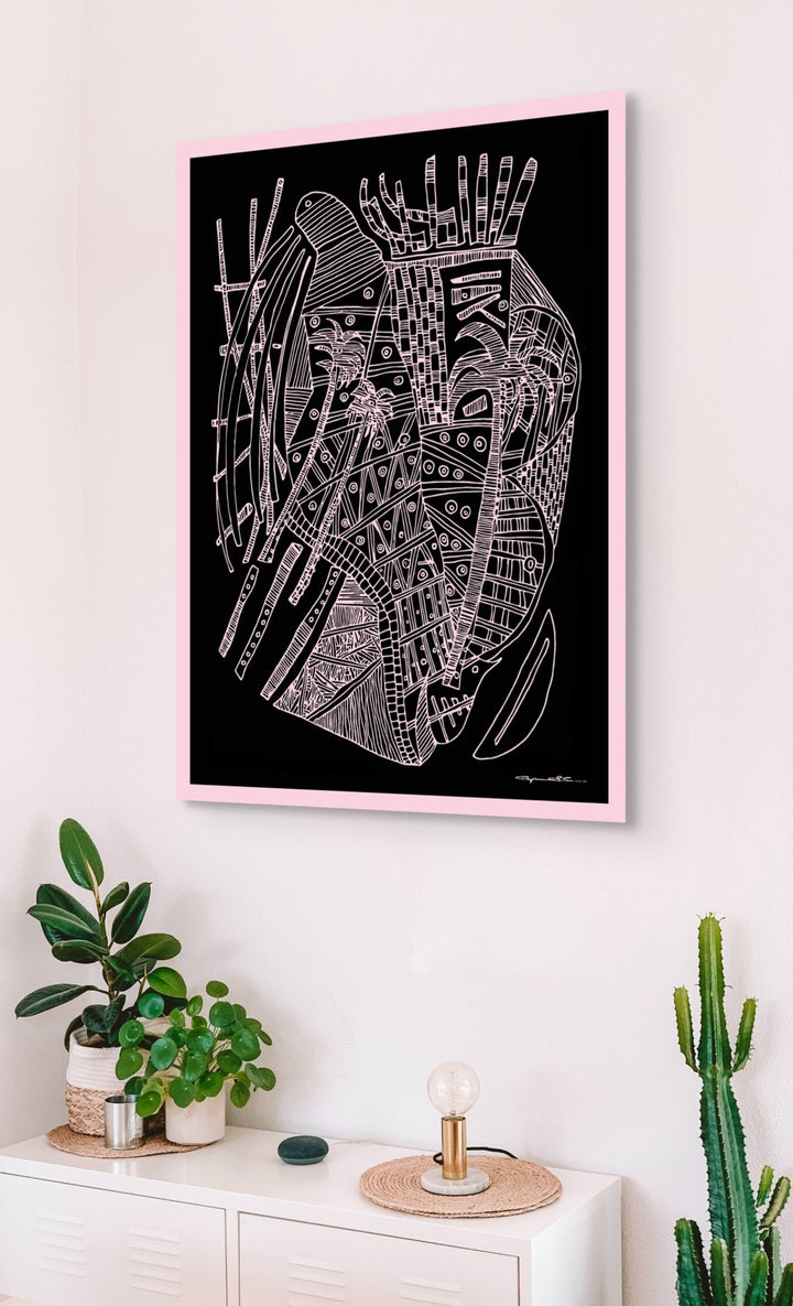 Abstract Wall Art - Islandlife - Abstract Wall Art at Miami Abstract Inc.