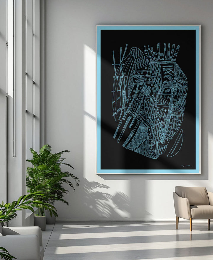 Abstract Wall Art - Islandlife - Abstract Wall Art at Miami Abstract Inc.