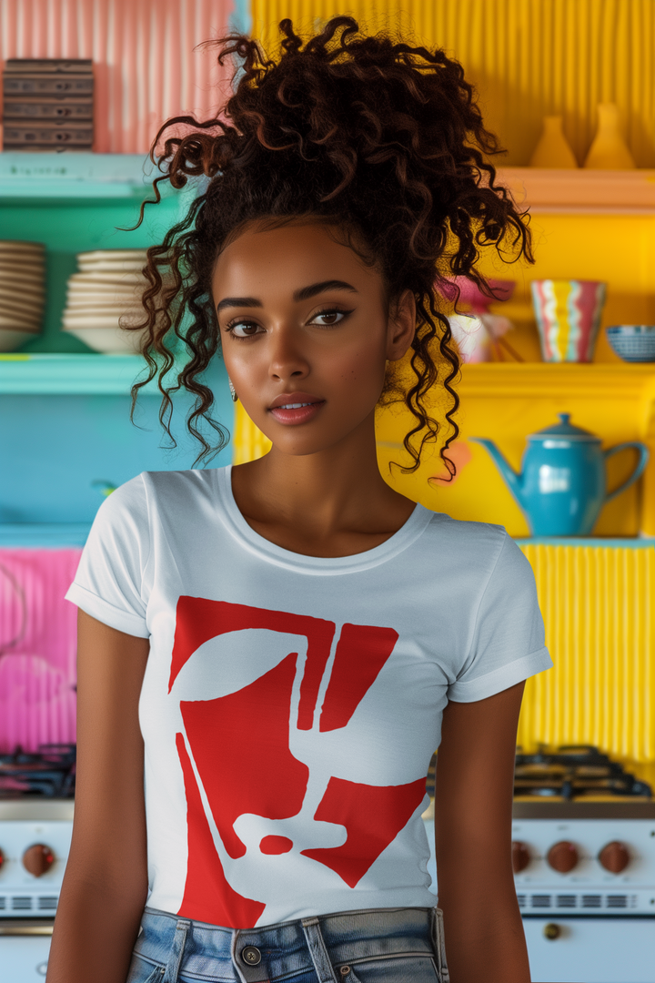 Abstract T-Shirt XT5 in Black or White